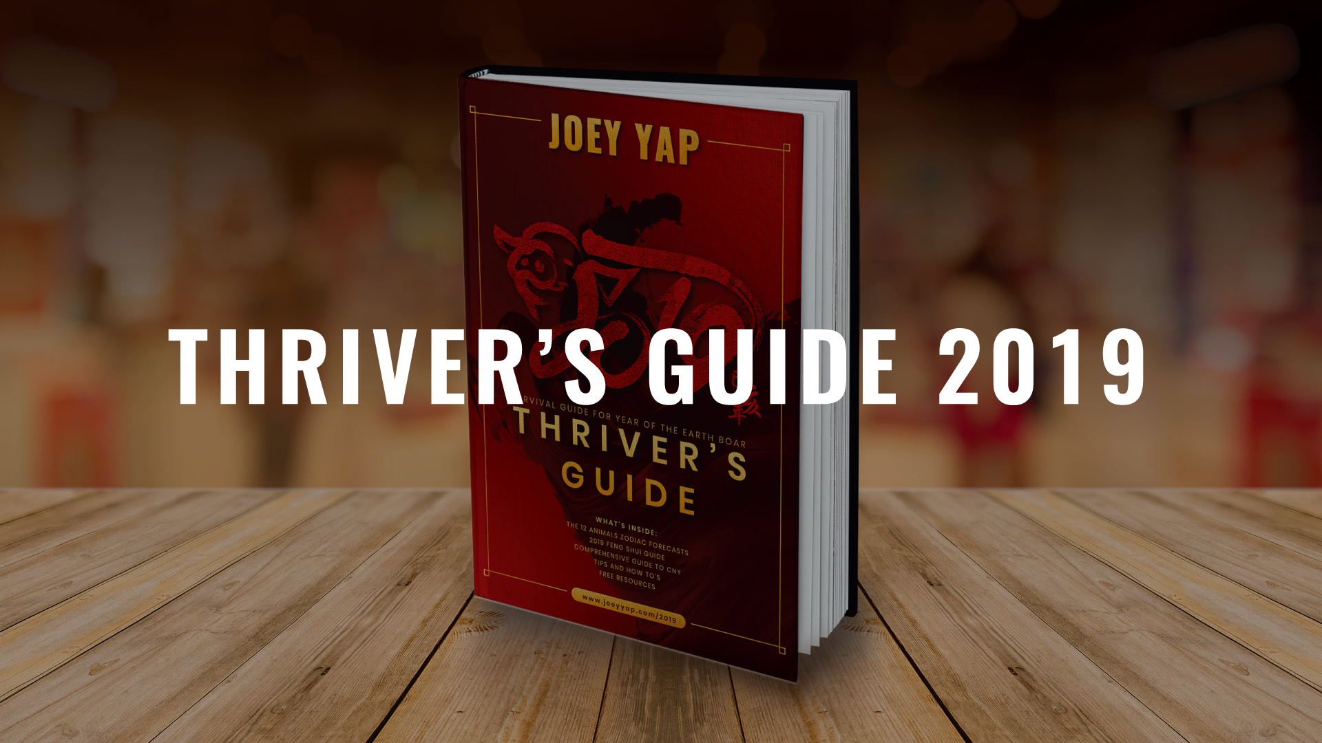 Thriver's Guide 2019 Joey Yap